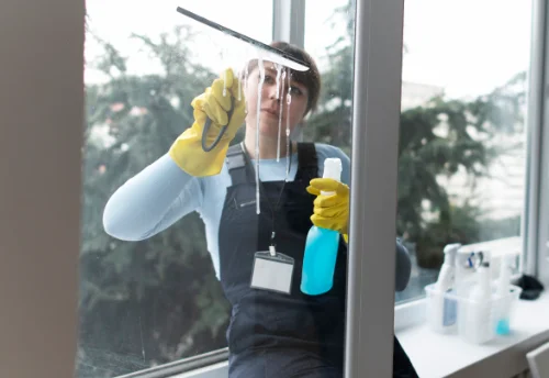 Nettoyage de vitres intérieures et extérieures à Sourdeval